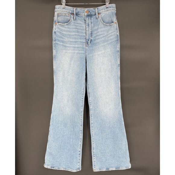 Madewell Denim - Madewell Women's High-Rise Flare Jeans Size 30 Blue Denim Y2k Western Cowgirl